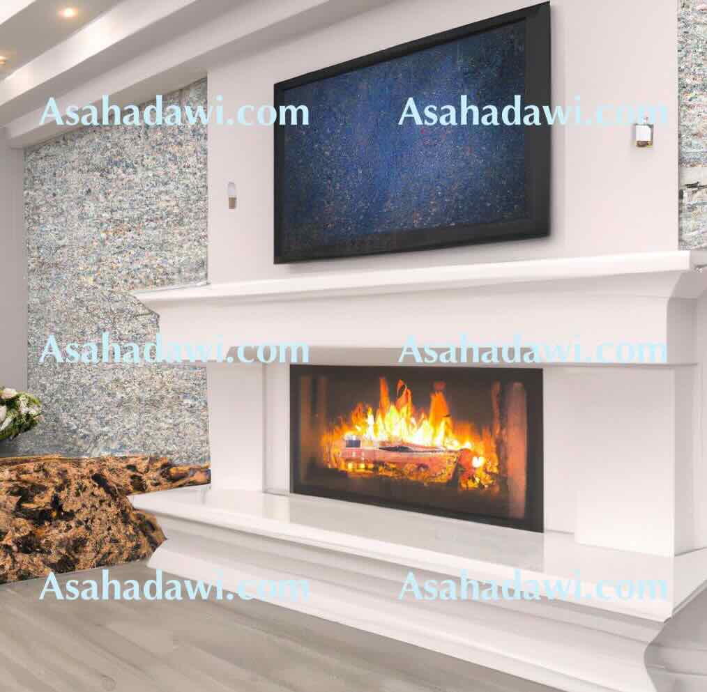 Fireplace ideas with tv above