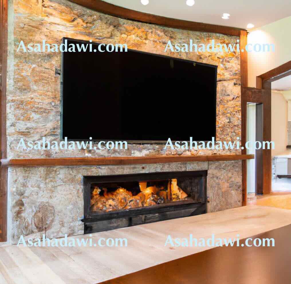 Fireplace ideas with tv above