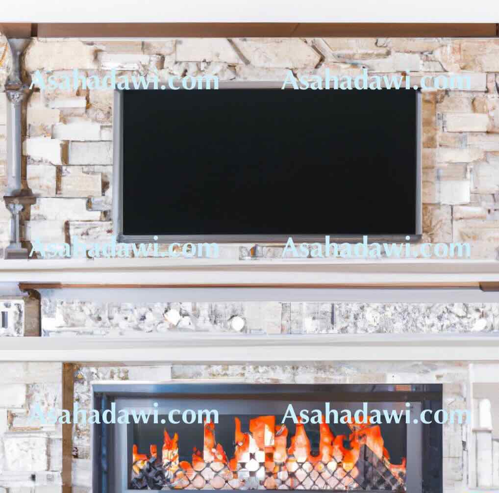 Modern fireplace